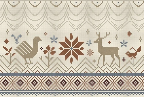 в загородный дом, олень, курица, бежевые