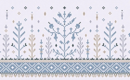 в загородный дом, орнамент, дерево, серая