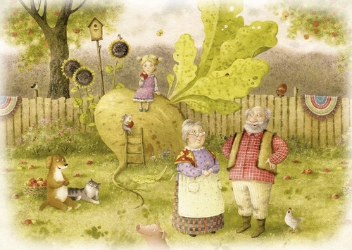 в детскую комнату, репка, желто-зеленая