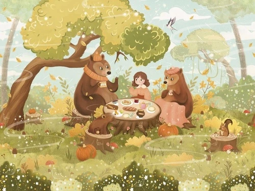 в детскую комнату, маша и медведи