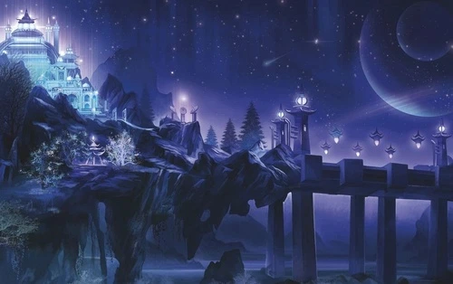 в детскую комнату, космос, фиолетовая, темная