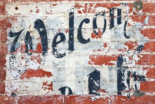 лофт, кирпичи, красно-белые