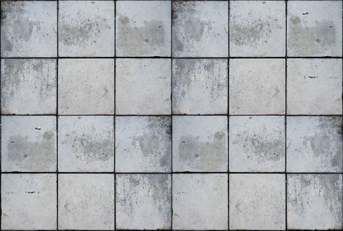 лофт, стена, плитка, серая