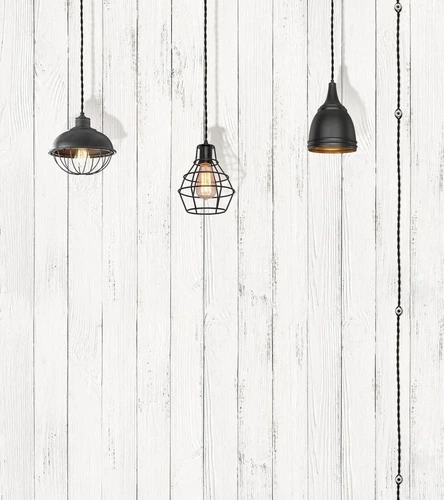 лофт, стена, доски, белая