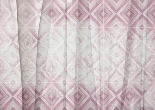 лофт, узор, сиренево-розовый