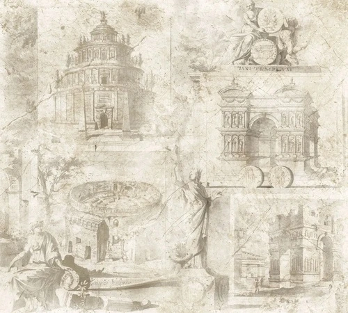 лофт, бежевые, архитектура