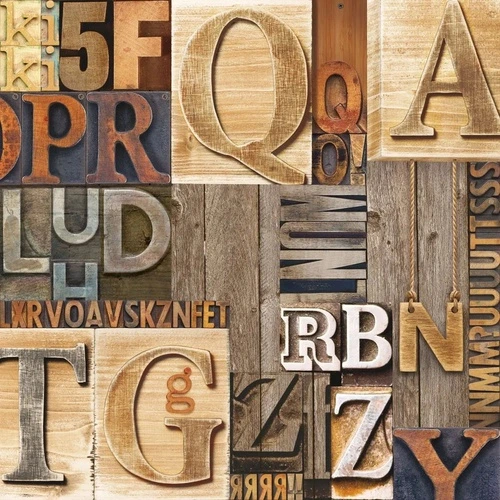 лофт, желто-бежевые, буквы, цифры