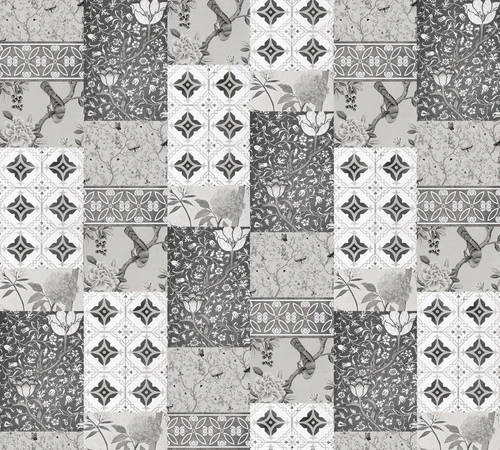 лофт, лоскуты, черно-белые