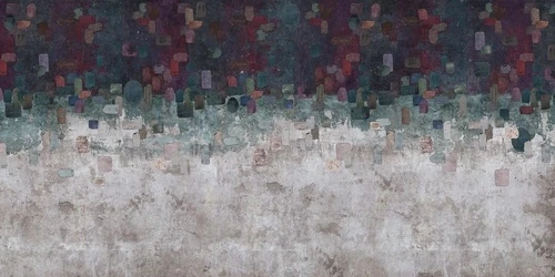 лофт, бежево-зеленая, бирюзовая