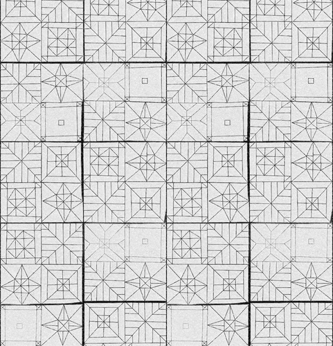 лофт, серая, графика, узоры, черные