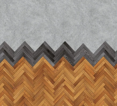 лофт, под паркет, рыже-серая