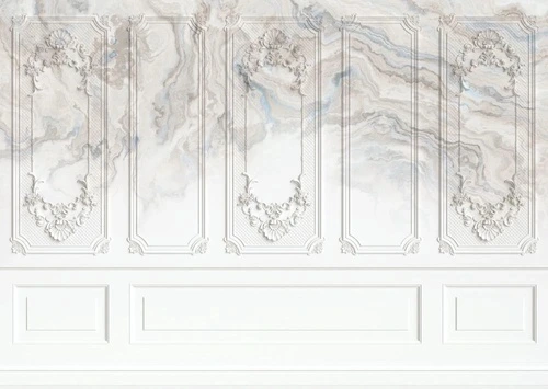 лофт, под мрамор, белые, серая графика