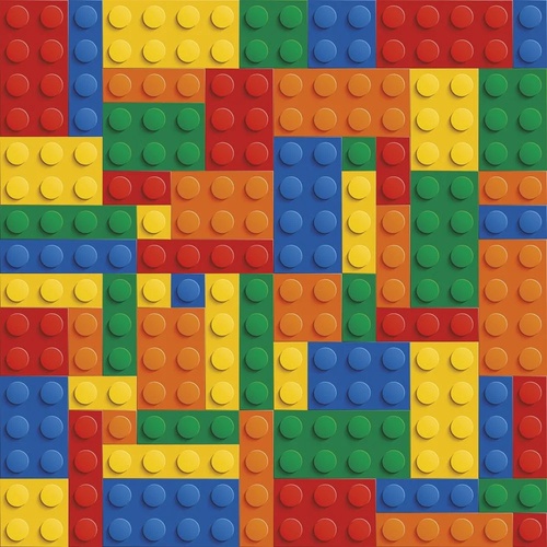 в детскую комнату, разноцветная мозаика