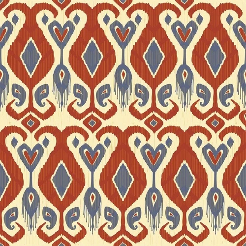 в детскую комнату, орнамент, красная