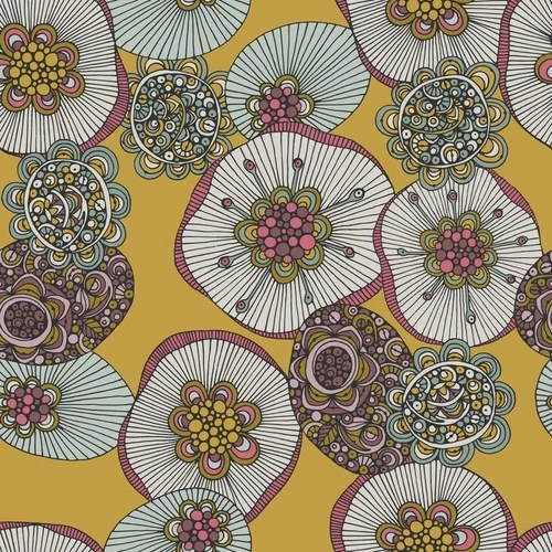 в загородный дом, узор, горчичного цвета, зеленая