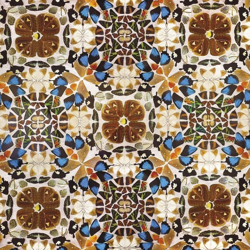 в ванную комнату, узор, сине-коричневый