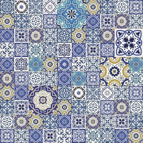 в загородный дом, узор, гжель, бело-синяя