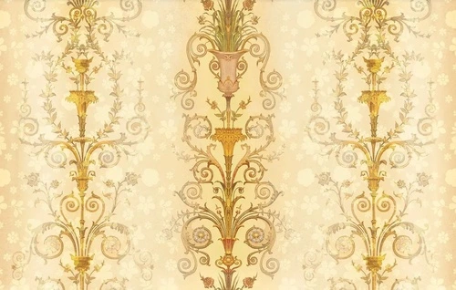 классика, графика, желто-бежевая