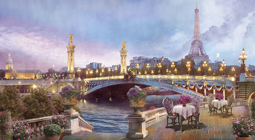 улочки, город, париж, эйфелева