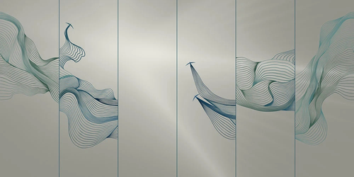 графика, синие линии, вертикальные линии, светло синяя