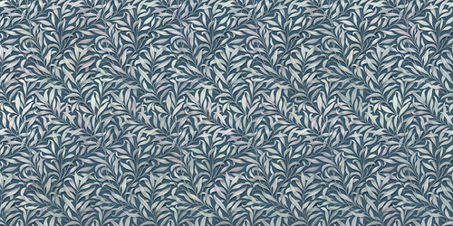 графика, листья, с листьями, бело-зеленая