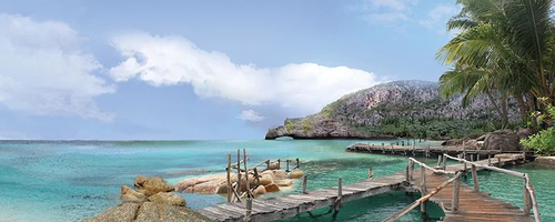 пейзаж, море