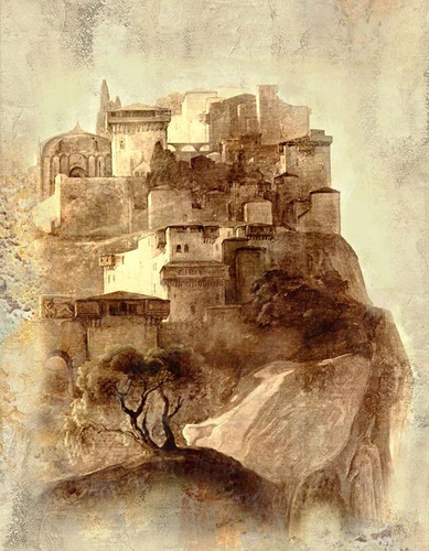 пейзаж, скалы