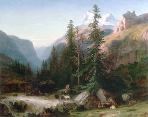 пейзаж, скалы