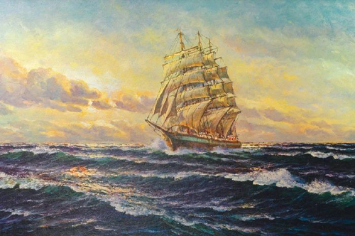 пейзаж, морской