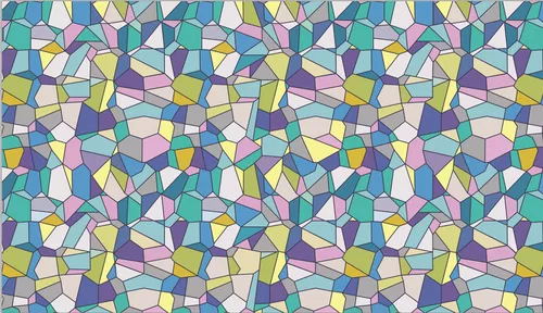 фигуры, геометрия, желтые, серые, розовые, синие, абстракция, зеленые