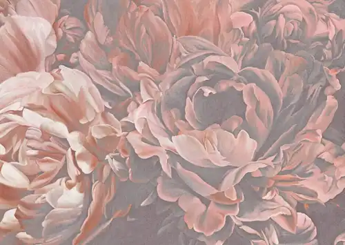 цветы, коричневые, крупные, большие