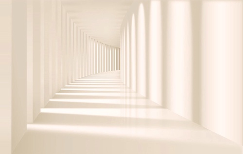 графика, коридор, бежевые, расширяющие пространство