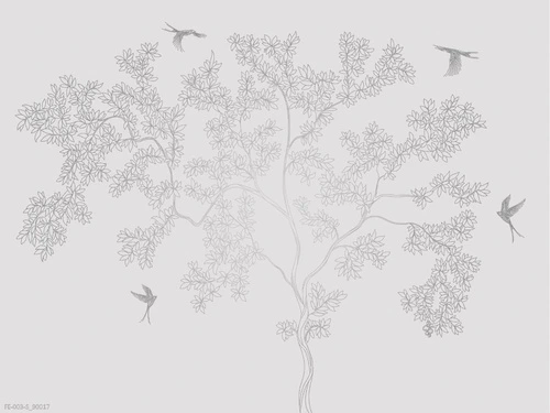 дерево, графика, серебро, серые