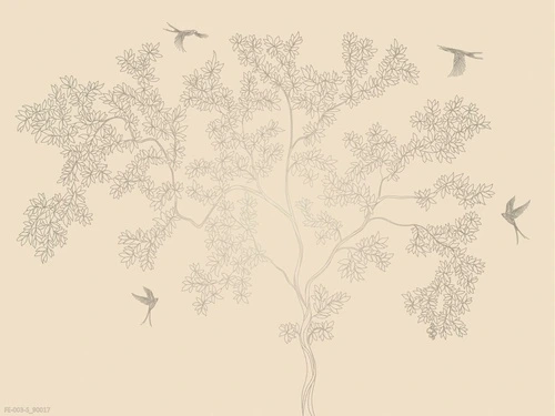 дерево, графика, песочные, серебристые