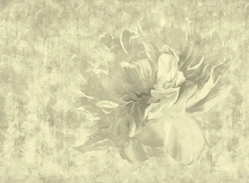 цветок лофт, кремовые, рисунок штукатурки, лофт