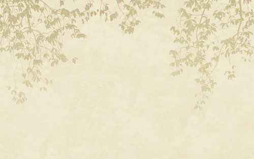 современные, ветки, веточки, кремовые, золотые листочки