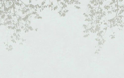 современные, ветки, веточки, серо-голубые, серебряные листочки