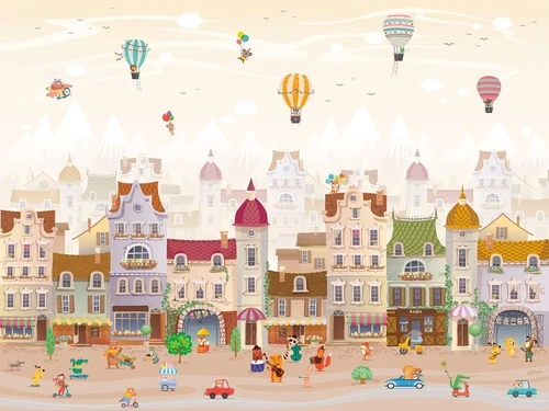 детский городок, в детскую комнату, яркие