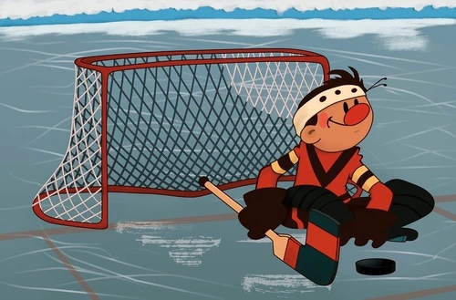 хоккеист, вратарь, синие, в детскую комнату