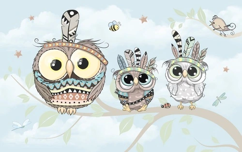совы, в детскую комнату, детские