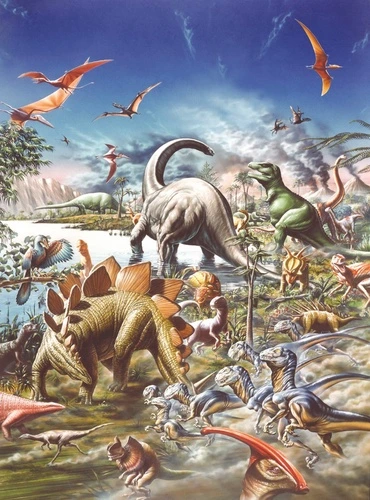 динозавры, в детскую комнату, обои с динозаврами, живые обои динозавр, обои динозавры