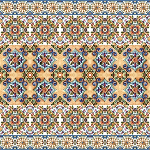 майолика, средиземноморские, испанские, итальянские, узорчатые, плитка, симметричные, терракотовые, синие, цветочные, винтажные, декоративные