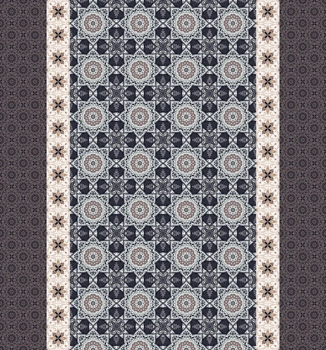 мозаичные, восточные, серо-коричневые, орнаментальные, плитка, симметричные, декоративные, узорчатые