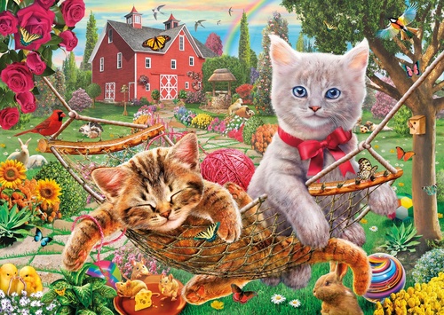 котики, обои котики, котята обои, обои звери, обои животные, милые котята, спящие котята, в детскую комнату, красивые обои зверей, лучшие обои животных