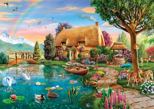 пруд, обои лебеди, лебеди на пруду, в детскую комнату, обои пруд, пруд с лебедями