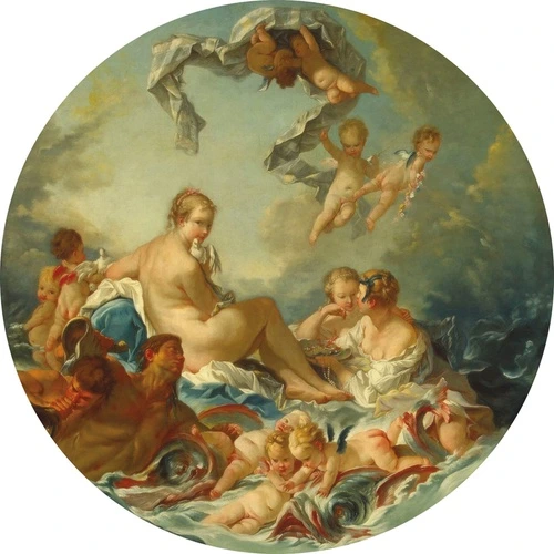 люди, картины, обнаженные, классика, девушки, красивые девушки, обнаженные девушки, с ангелами