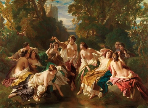 люди, картины, живопись, классика, девушки, живые обои девушки, девушки эротика, обнаженные девушки, красивые девушки на обои