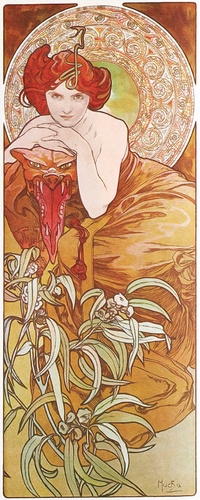 люди, картины, живопись, девушка, рыжие, желтые, коричневые, оранжевые
