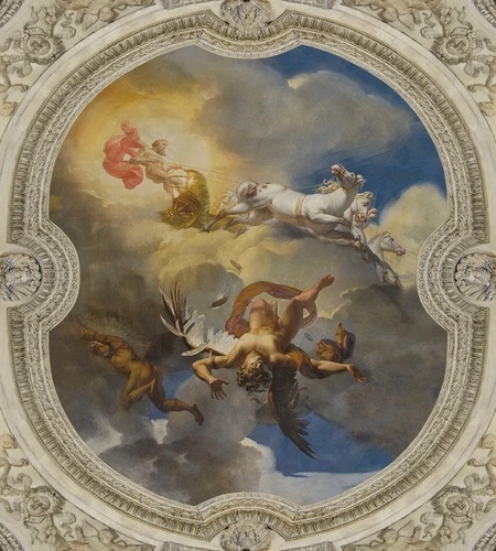 потолок, люди, живопись, классика