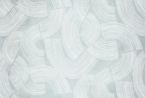 изогнутые линии, узор, абстракция, повтор, текстура, белые линии, мятно-голубые